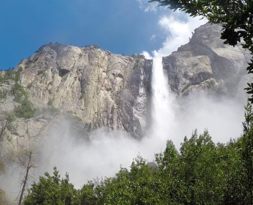Bridalveil Falls on Private Yosemite Tour