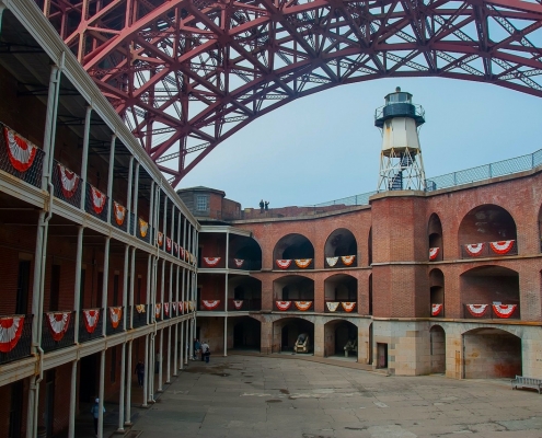 Fort Point on Luxury private Couples Tour