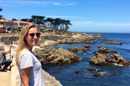 Female Blogger on PCH Luxury Private Tour