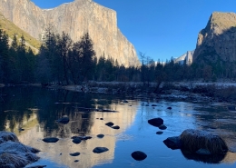El Capitan Reflection on Private Luxury Tour from San Francisco