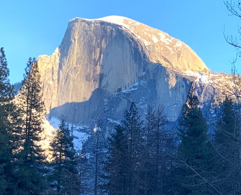 Half Dome on Luxury Private Yosemite Tour