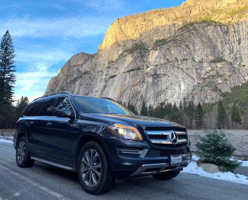 Mercedes Benz Luxury Private Tour in Yosemite