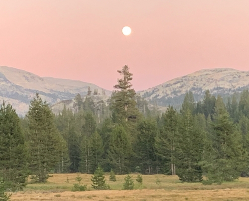 Yosemite Full Moon