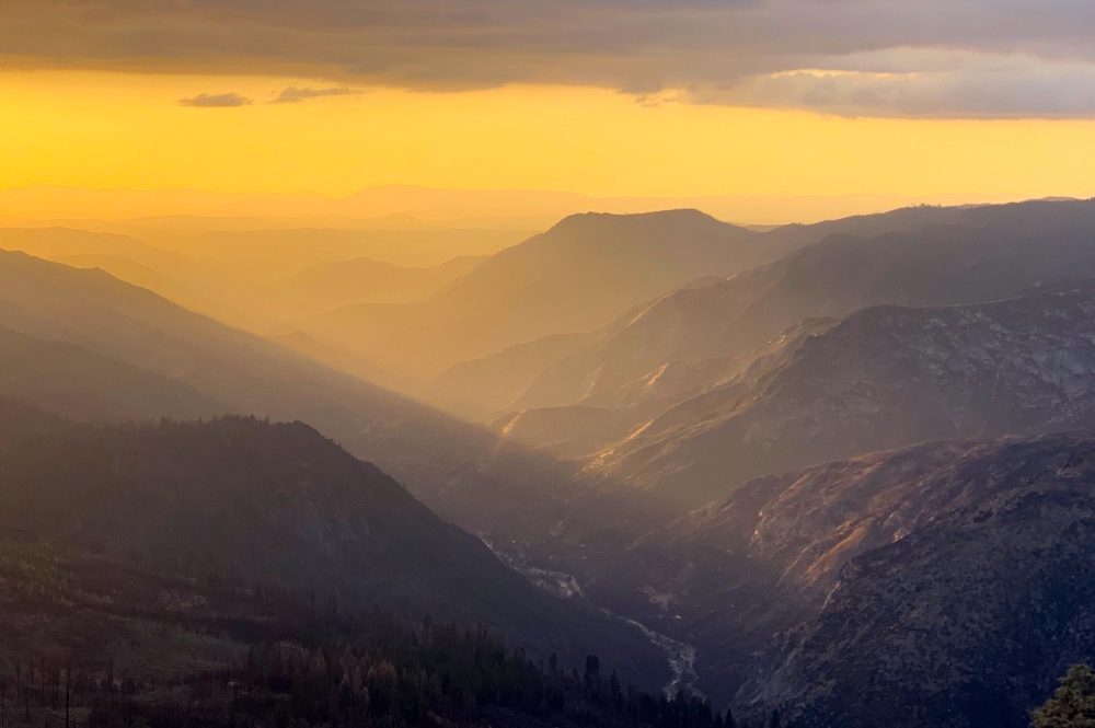 Stormy Sunset on Yosemite One Day Tour