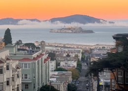 Alcatraz in Morning