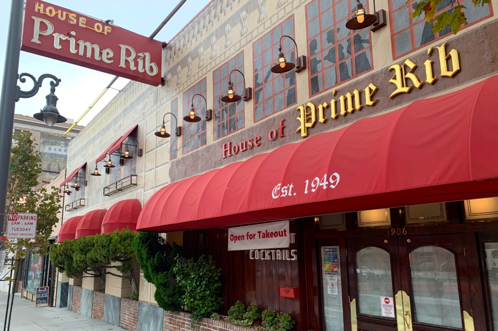 House of Prime Rib Luxury Restaurant SF