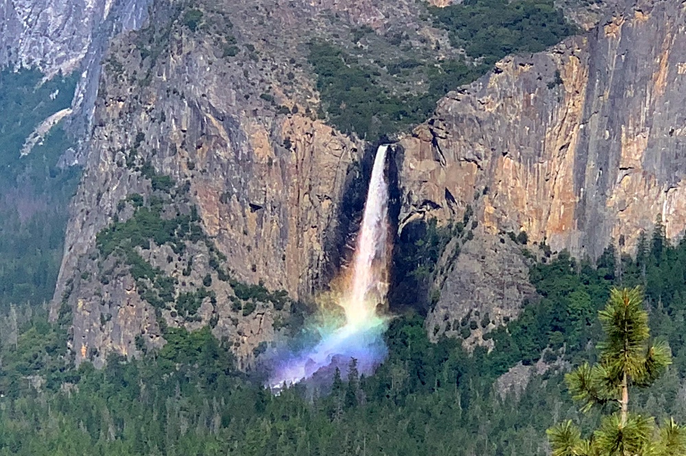 Yosemite Waterfall Rainbow