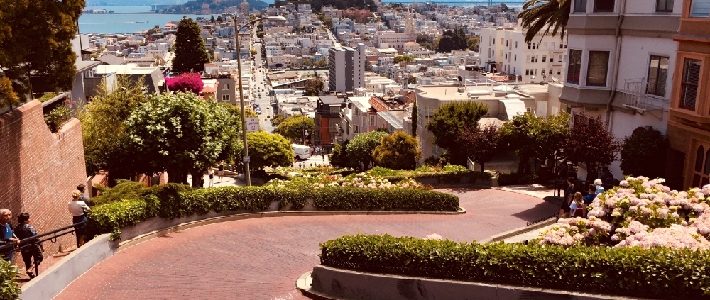 Lombard Street on private San Francisco tour