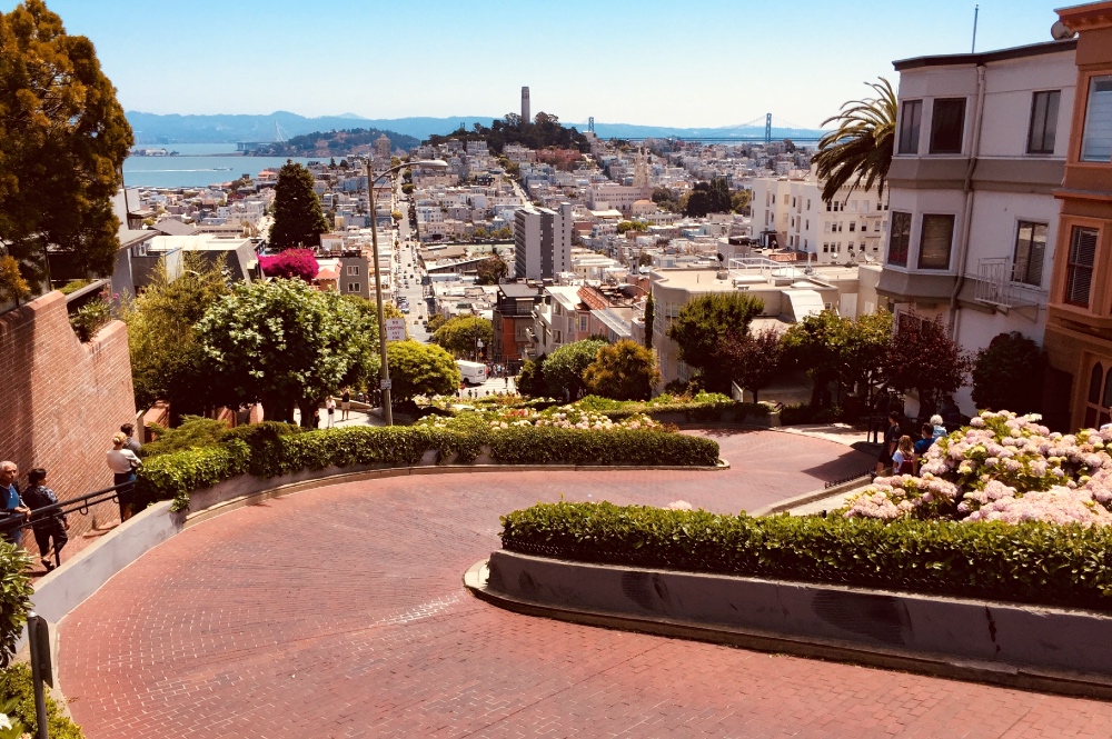 Lombard Street on private San Francisco tour