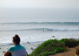 Malibu surfing
